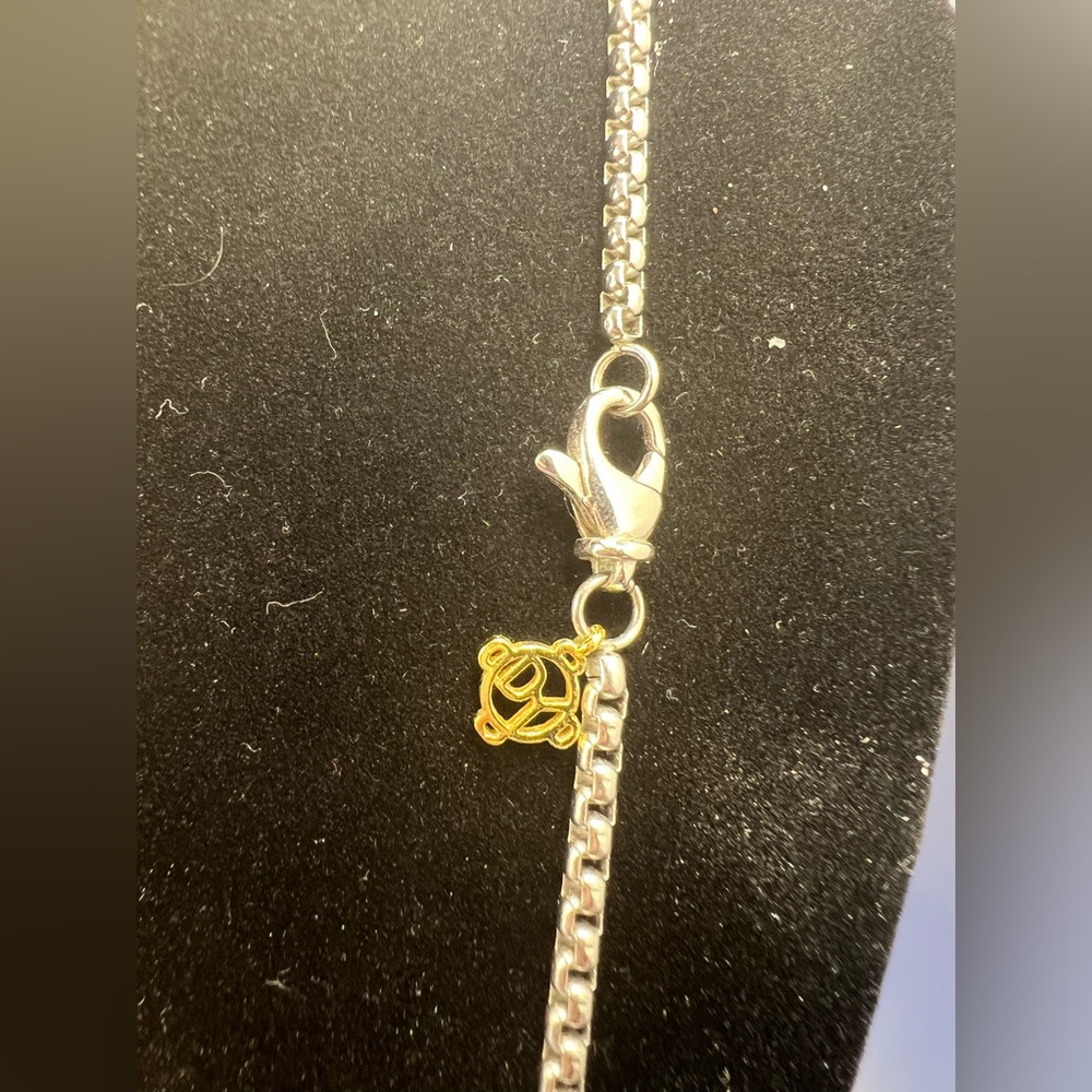 Authentic David Yurman Box Style Chain - Picture 2 of 7